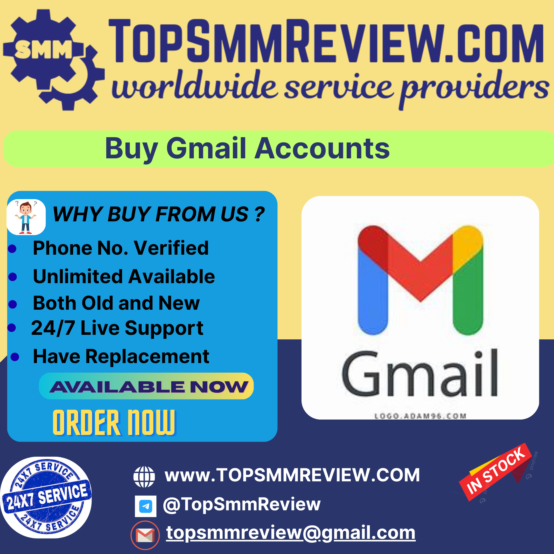 Buy Gmail Accounts